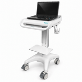 Bayint BYMLU006 adjustable dental cart with laptop shown for application illustration