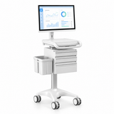 Medical Computer Cart with All-in-One PC