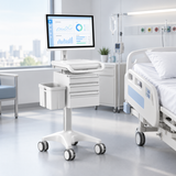 Medical Computer Cart with All-in-One PC