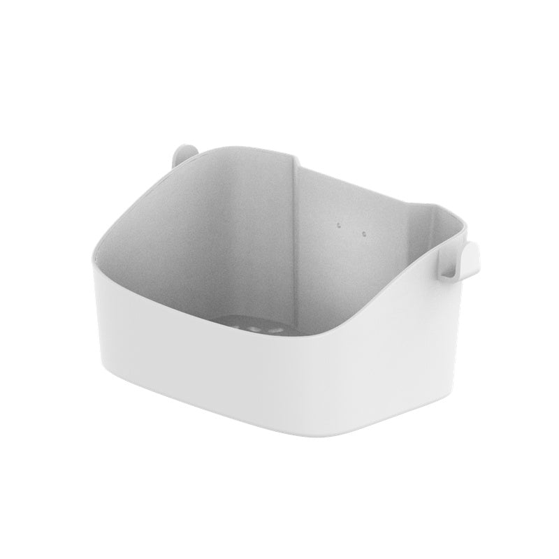 Bayint Medical Monitor Wall Mount Arm — Optional storage bin with cable hooks
